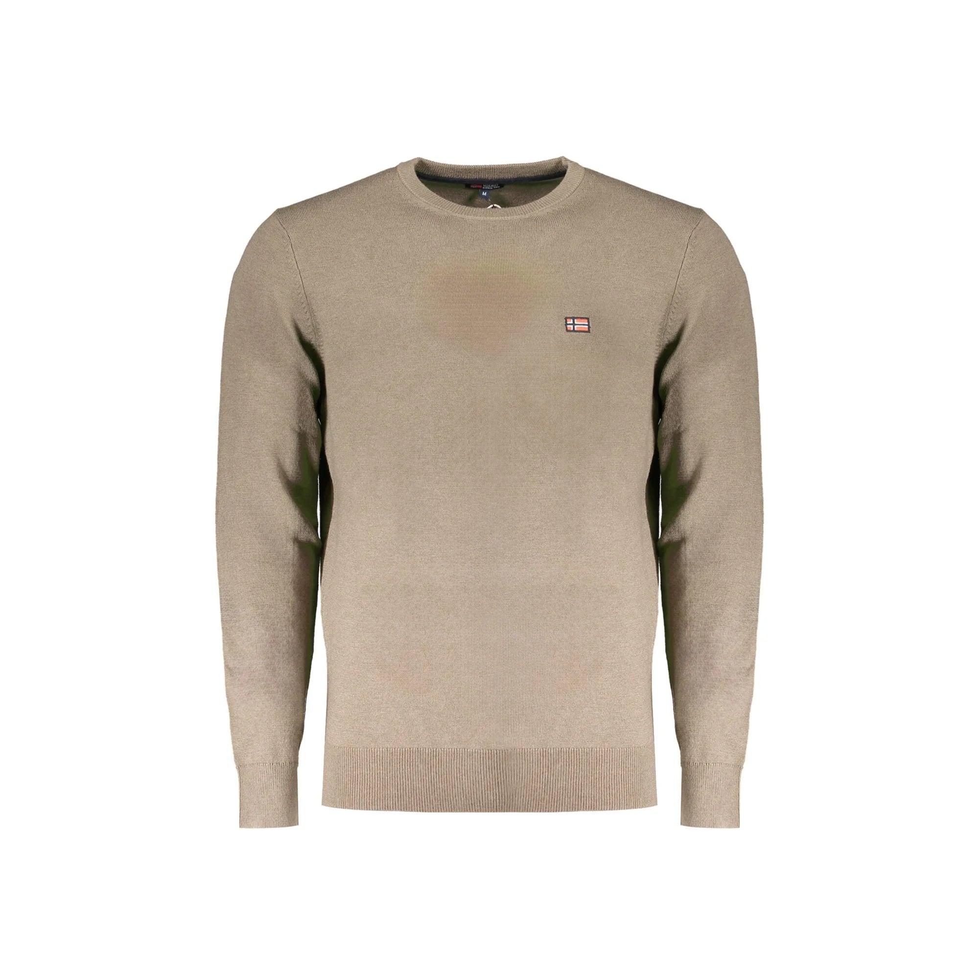 Norway 1963 Maglia Uomo Marrone Girocollo con Ricamo e Logo Maglie - foto prodotto